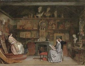The Drawing Lesson by James Digman Wingfield