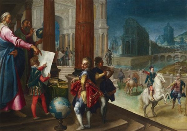 Allegory Of The Princly Education - view 1