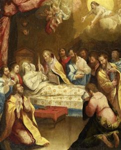 Marientod by Joos van Winghe