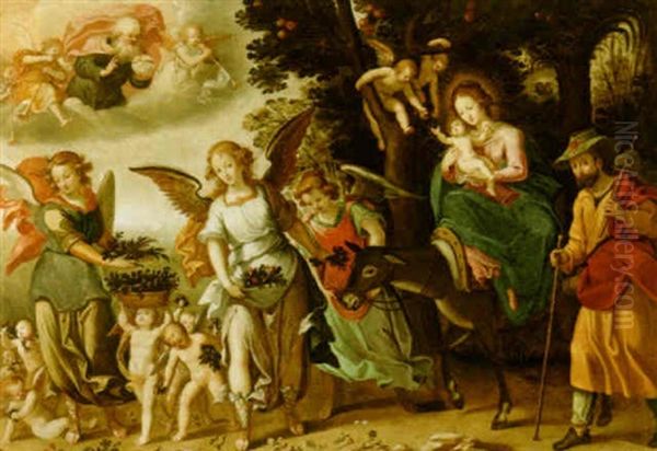 The Flight Into Egypt - view 1
