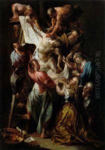 Die Kreuzabnahme by Joseph-Gregor Wink