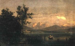 Sommerliche Seelandschaft by Olof Winkler
