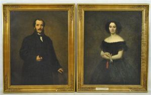 Portrait De Monsieur De Lichtervelde (+ Madame De Lichtervelde; Pair)