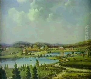 Utsikt Over Ytterhogdal by Jacob August Winqvist