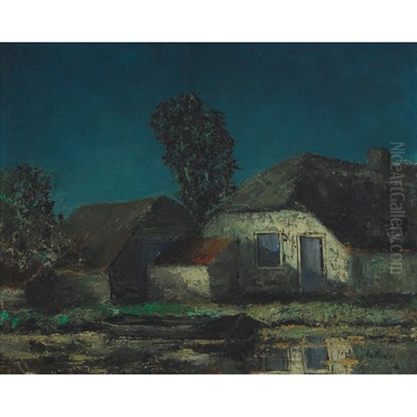 Farm, Evening (+ Windblown Trees; 2 Works) - view 1
