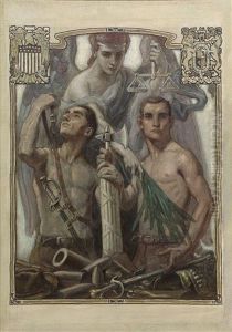 Universal Peace By Hamilton Holt, 1911 by Charles Winter