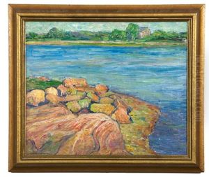 Rocky Shoreline by Charles Winter