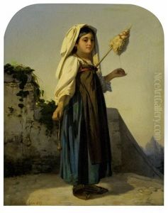 Neapolitanerin by Ferdinand Winter