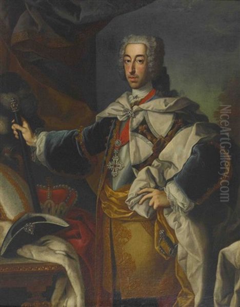 Clemens August Von Bayern, Erzbischof Und Kurfurst Von Koln, Als Hochmeister Des Deutschen Ordens - view 1