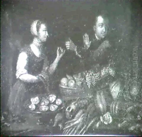Un Marchand De Legumes; Un Marchand De Volailles (2) - view 1