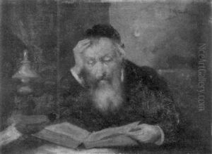 Lesender Rabinner by Hans Winter