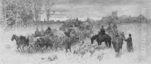 Verwundetentransport - view 1