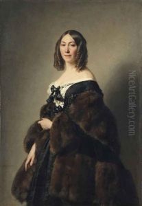 Portrait De Cecile Charlotte Furtado-heine
