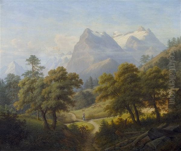 Gebirgslandschaft Mit Dem Uri-rotstock - view 1