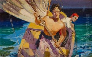 Neapolitan Fishermen by Leonard Winterowski