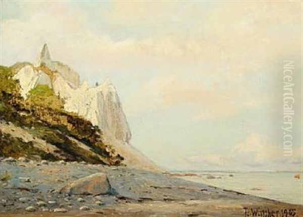 Sommerspiret On The Cliffs Of Moen - view 1