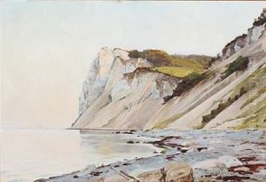 View From Stevns Klint, Denmark by Frederik Julius August Winther