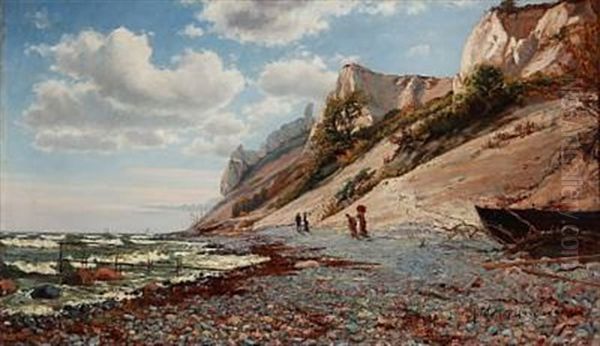 Summer Day At The Cliffs Of Mon - view 1