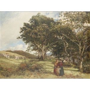 The Links O'forth From Blairlogie Castle by John Crawford Wintour