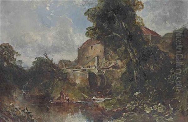 Old Mill At Abbey St. Bathans, Berwickshire - view 1