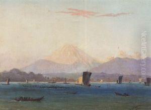Mount Fuji, Japan by Charles Wirgman Jr.