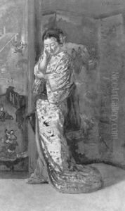 La Japonaise by Charles Wirgman Sr.