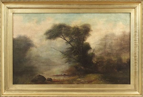 Misty Bayou Landscape - view 1