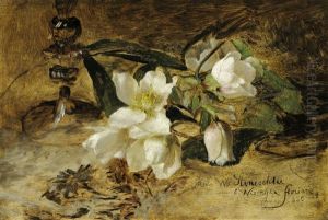 On The River Bank by Olga Wisinger-Florian