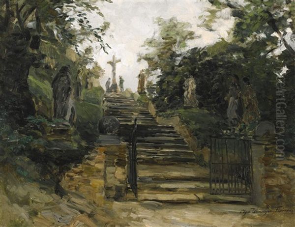 The Bisamberg Near Vienna - view 1