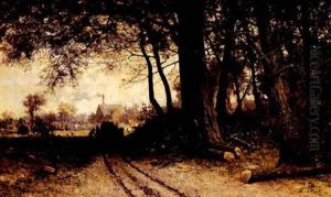 Woodcutters In A Forest by Abraham Van Der Wissel