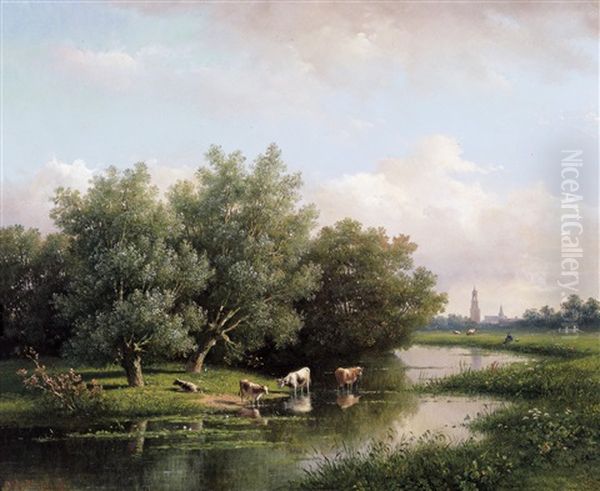 Zomerlandschap Nabij Utrecht - view 1