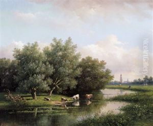 Zomerlandschap Nabij Utrecht