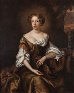 Retrato De Dama by Willem Wissing