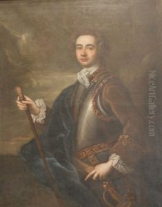 Portrait Of An Officer by Willem Wissing