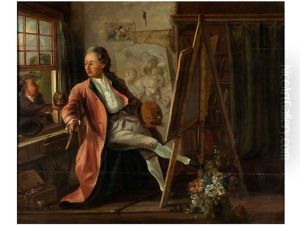Selbstportrait Des Kunstlers by Jacob de Wit