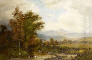 Untitled (autumn Landscape) by Frank C. Bromley
