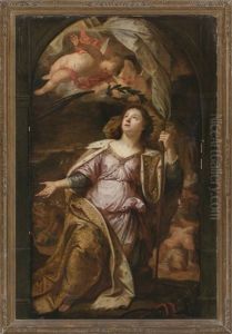 Santa Ursula by Jacob de Wit