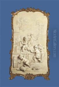 Allegory Of The Arts, En Grisaille