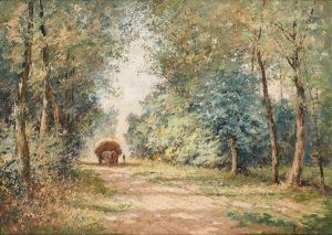 Chemin A Grimbergen by Prosper Joseph Pierre de Wit