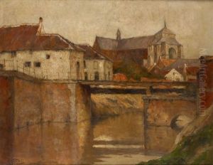 Vue De Diest by Prosper Joseph Pierre de Wit
