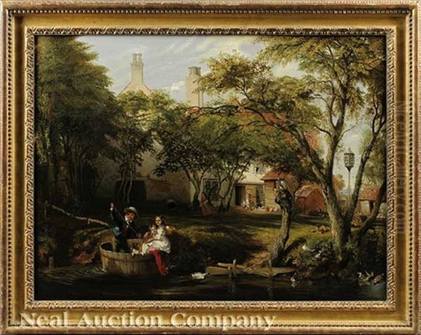 Children Boating - view 1