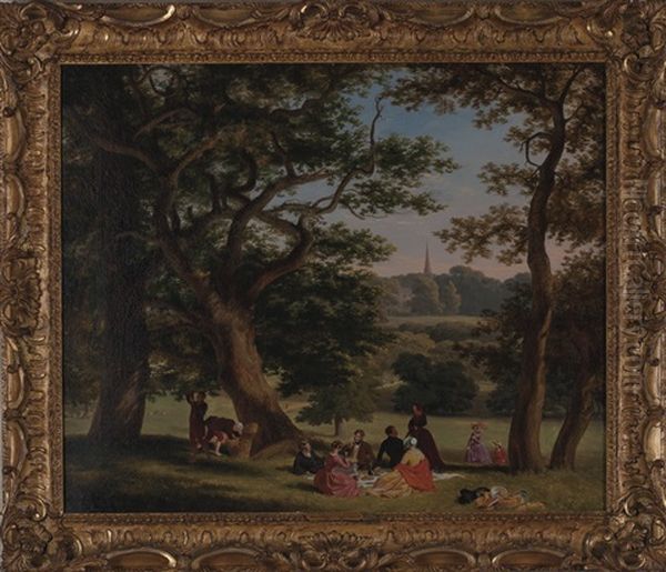 The Earl Of Dysart's Family In Richmond Park - view 1
