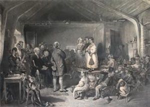 The Examination Of A Village School by Frederick Bromley