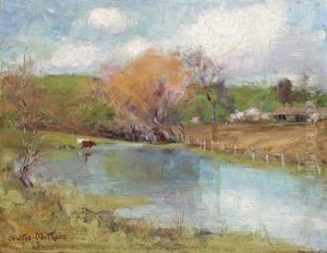Spring Landscape by Walter Withers