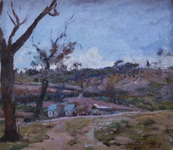 End Of Day, Farm Scene - view 1