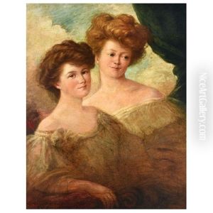 Portrait Of Two Women by Evelyn Almond Withrow