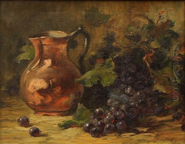 Still Life With Grapes And Pitcher - view 1