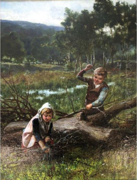 Wood Gatherers - view 1