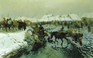 Pferdemarkt by Stanislaw Witkiewicz