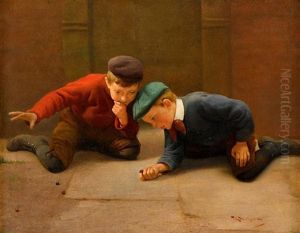 Game Of Marbles by Karl Witkowski